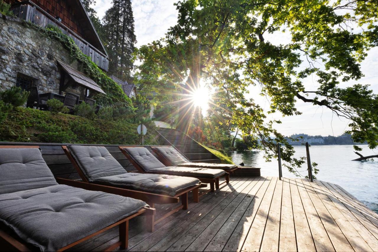 Private Beach House On Lake Bled Extérieur photo